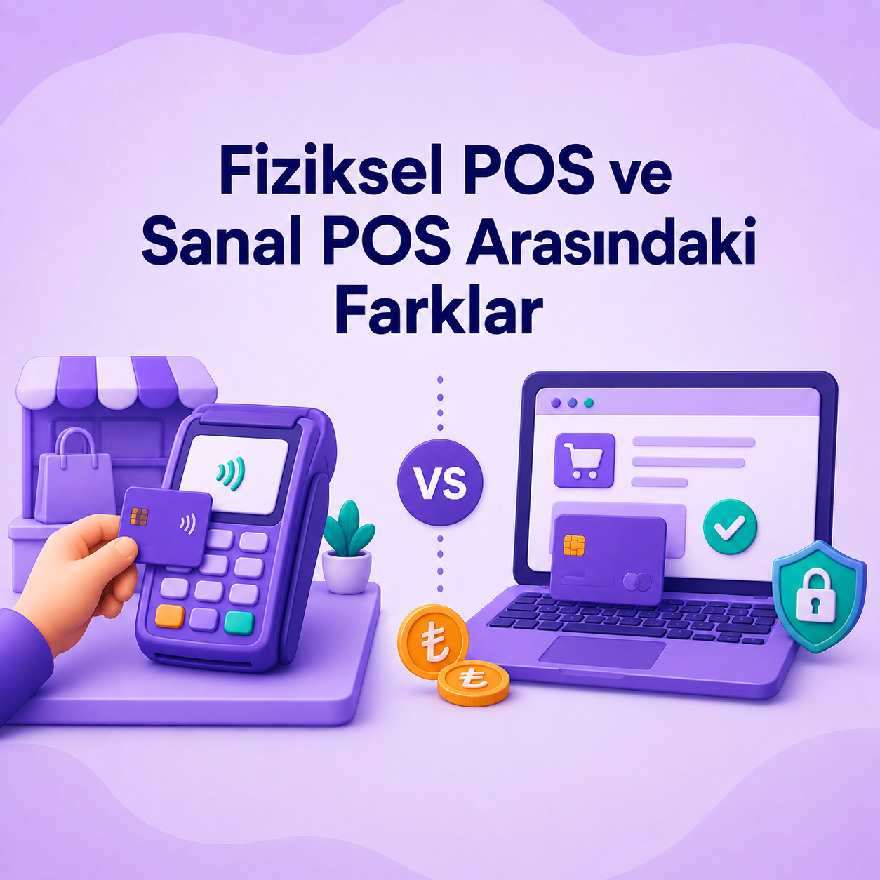 Fiziksel POS ve Sanal POS Arasindaki Farklar