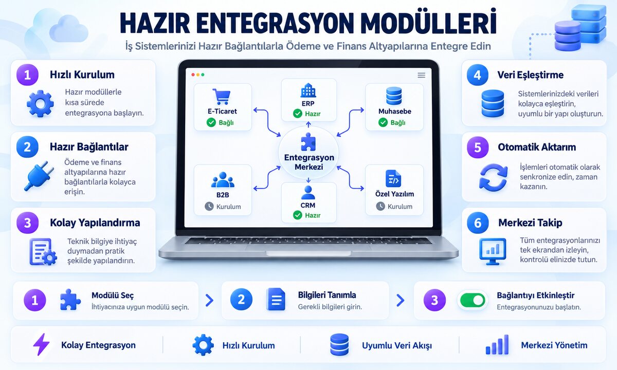 Hazır Entegrasyon Modülleri