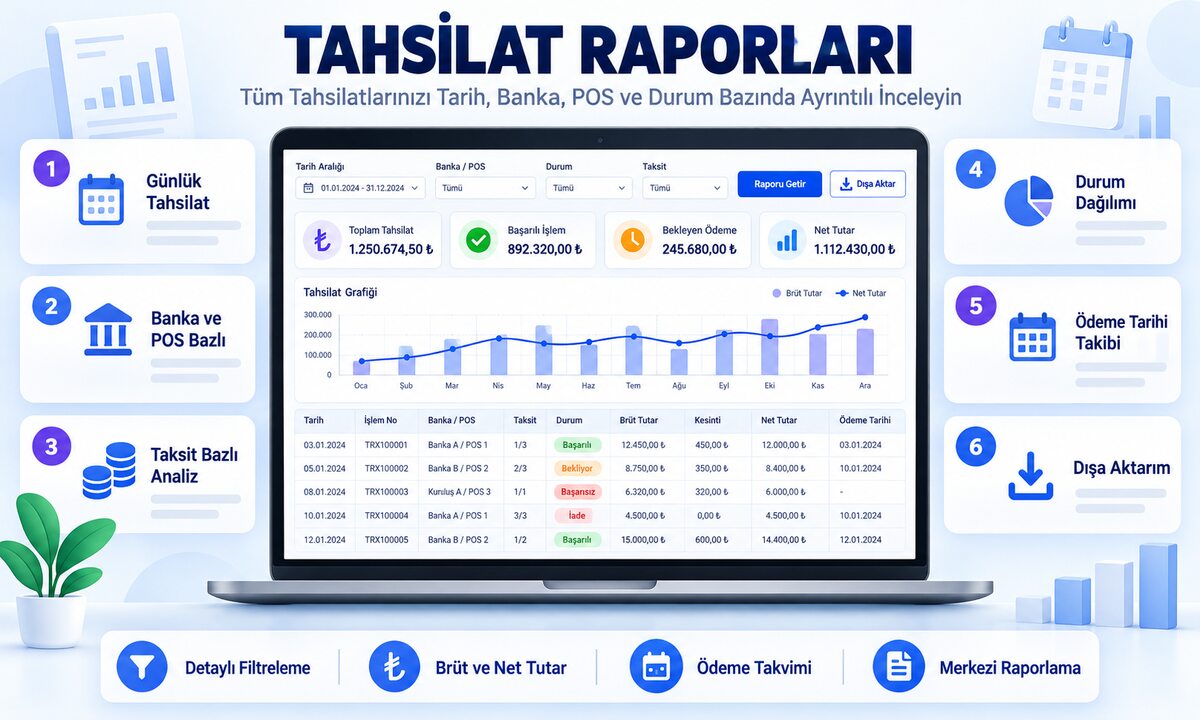 Tahsilat Raporları