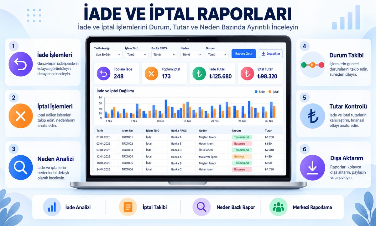 İade ve İptal Raporları