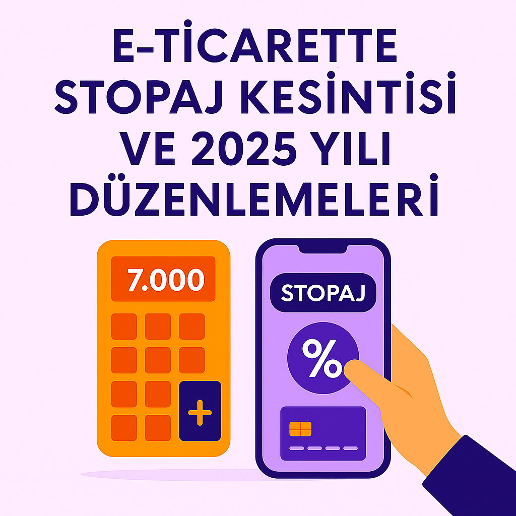 E-Ticarette Stopaj Kesintisi ve 2025 Yili Düzenlemeleri