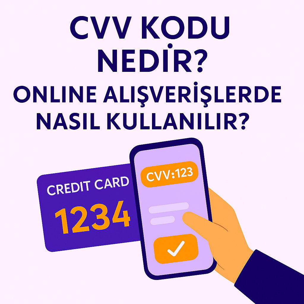 CVV Kodu Nedir? Online Alisverislerde Nasil Kullanilir?