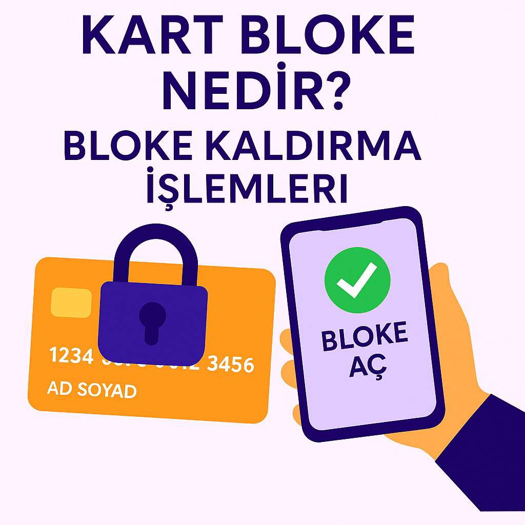 Kart Bloke Nedir? Bloke Kaldirma Islemleri