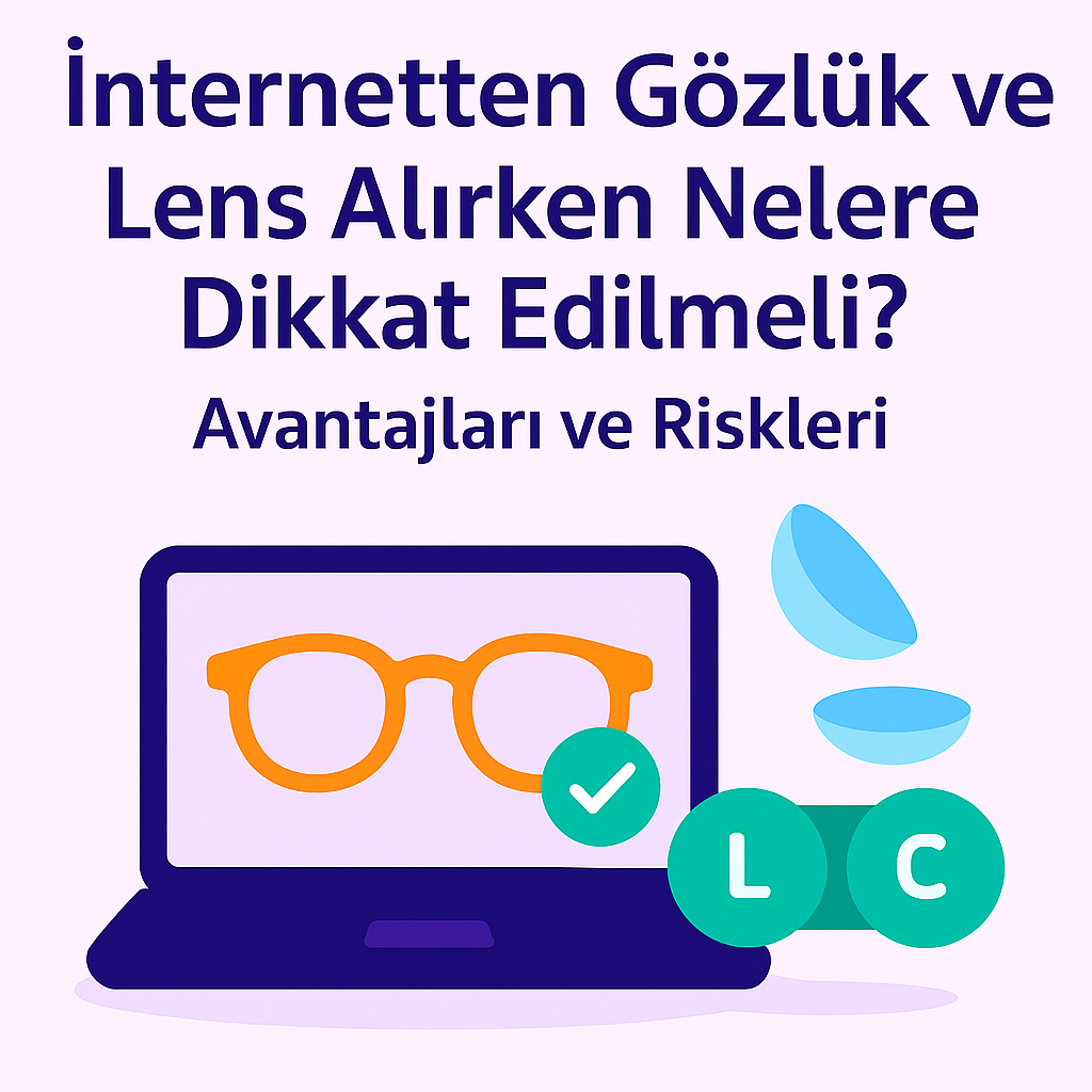 İnternetten Gözlük ve Lens Alırken Nelere Dikkat Edilmeli?