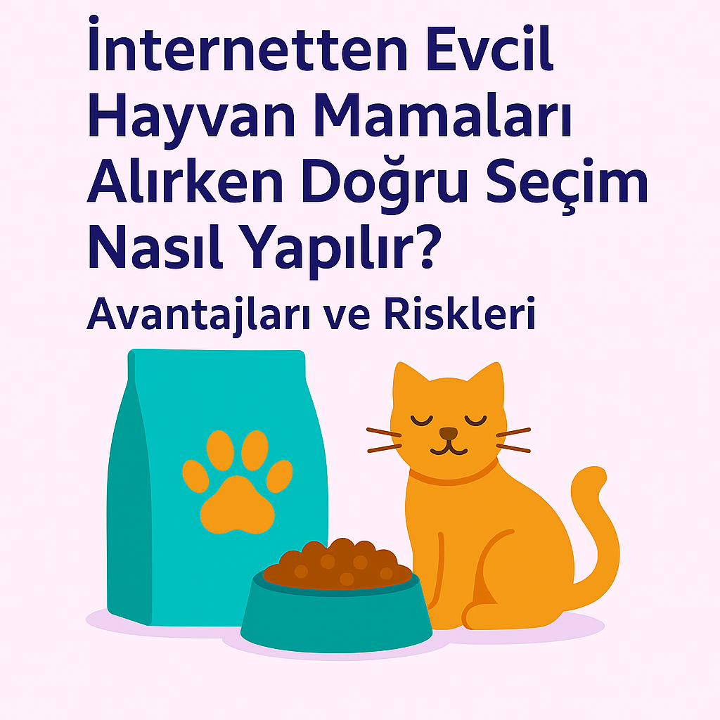 İnternetten Evcil Hayvan Mamaları Alırken Doğru Seçim Nasıl Yapılır?