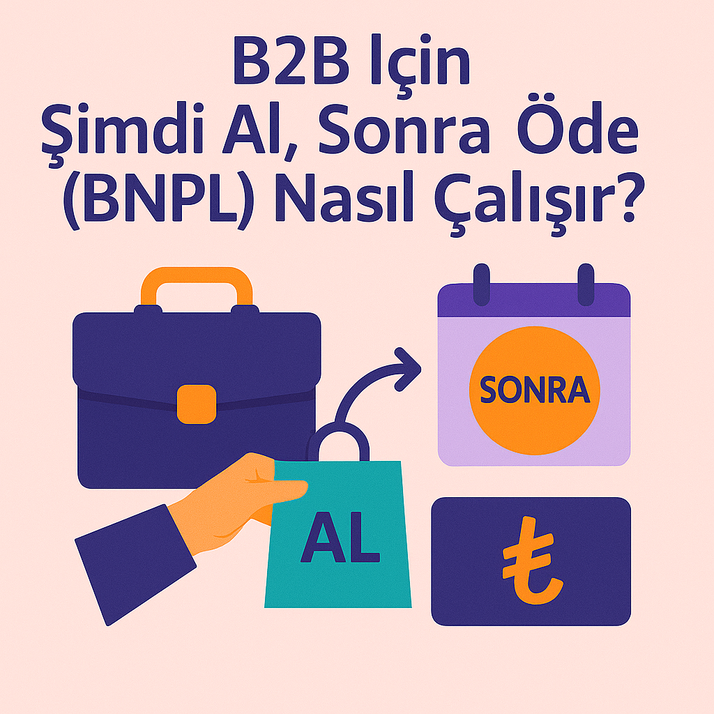 B2B İçin Şimdi Al, Sonra Öde (BNPL) Nasıl Çalışır?